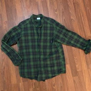 Columbia Plaid Button Up